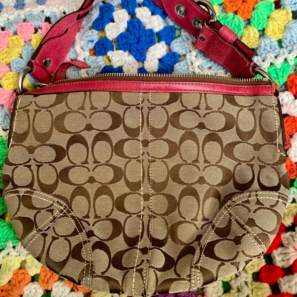 Vintage Coach Monogram Purse